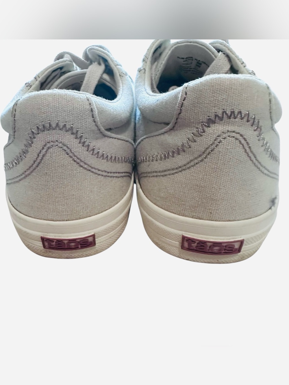 TAOS FOOTWEAR Plim Soul Canvas Sneaker Sz 10 - Picture 6 of 8